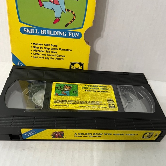 Golden Book Video Know Your Alphabet VHS - Picture 2 of 5